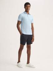 Men S Polo Shirt Ramsay Pique Cotton Lyocell