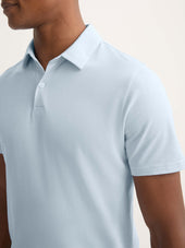 Men S Polo Shirt Ramsay Pique Cotton Lyocell