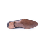 The Entwined Loafer In Dark Brown Crust Calf Leather