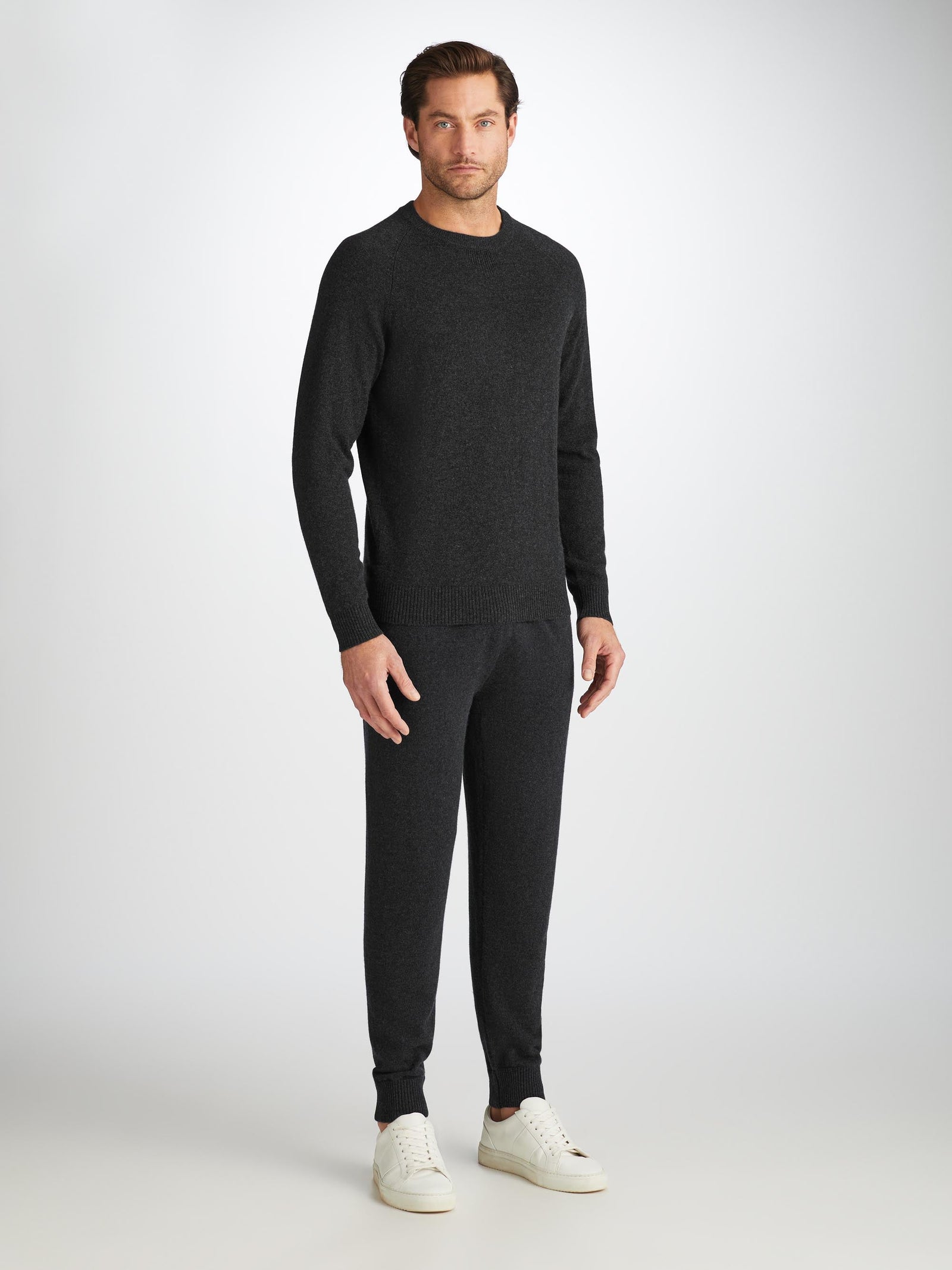 Men S Finley Sweater And Track Pants Cashmere Set