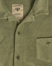 Khaki Terry Camisa Shirt