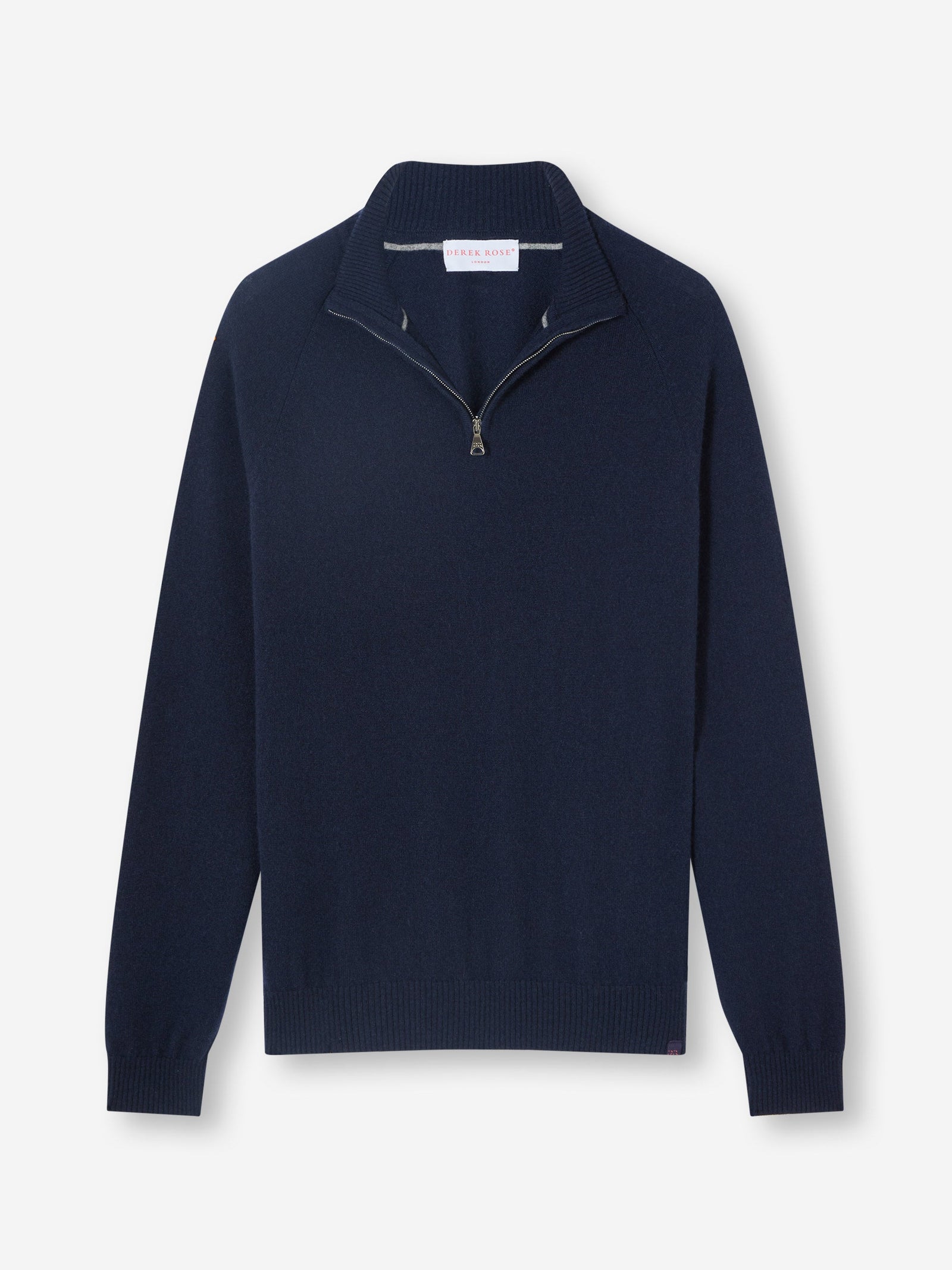 Men's Half-Zip Sweater Finley Cashmere Navy