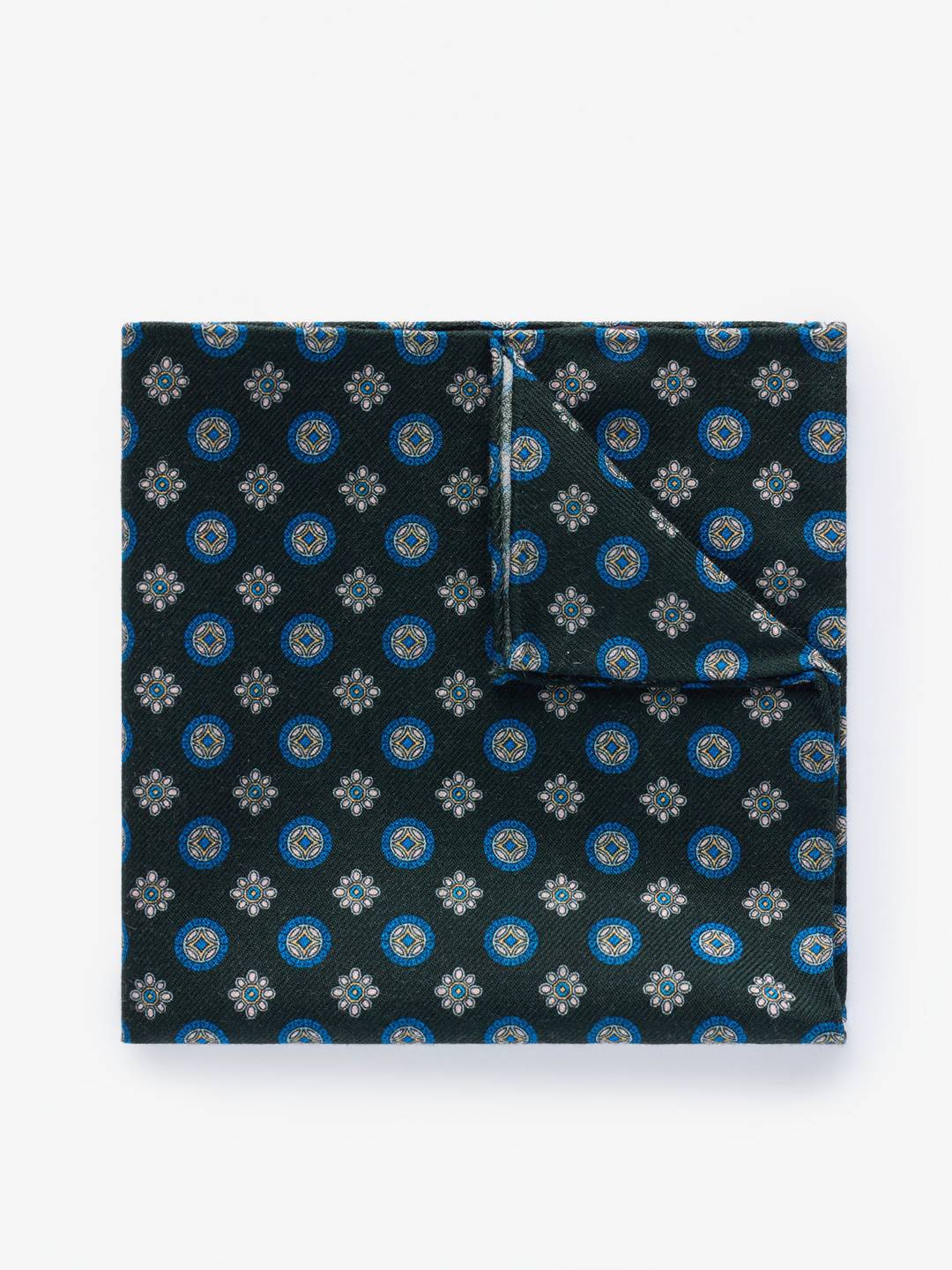 Pocket Square Wool Geometric