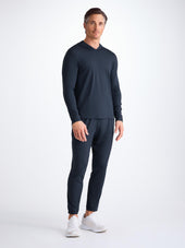 Men S Pullover Hoodie Basel Micro Modal Stretch