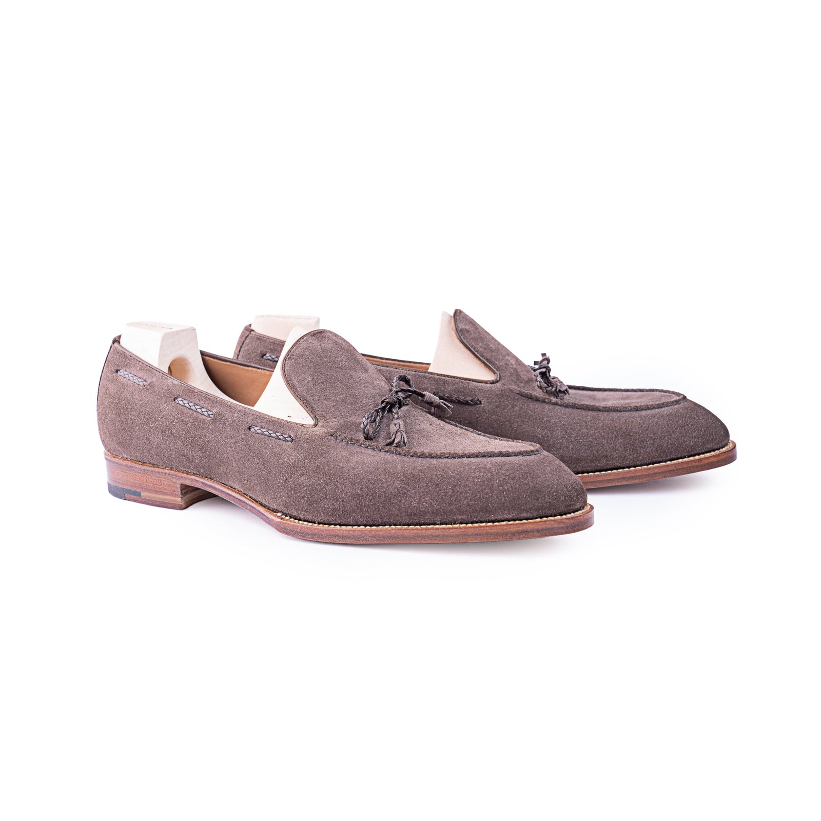 Norwegian Slip On With Braided Band And Tassels