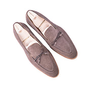 Norwegian Slip On With Braided Band And Tassels