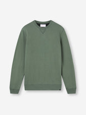 Men's Sweatshirt Quinn Cotton Modal Soft Green