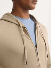 Men S Zip Up Hoodie Quinn Cotton Modal