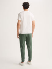 Men S Sweatpants Quinn Cotton Modal Soft Green