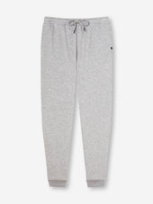 Men's Sweatpants Quinn Cotton Modal Silver