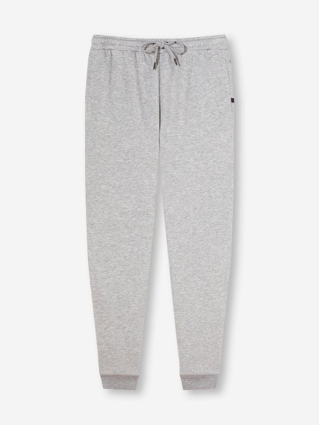 Men's Sweatpants Quinn Cotton Modal Silver