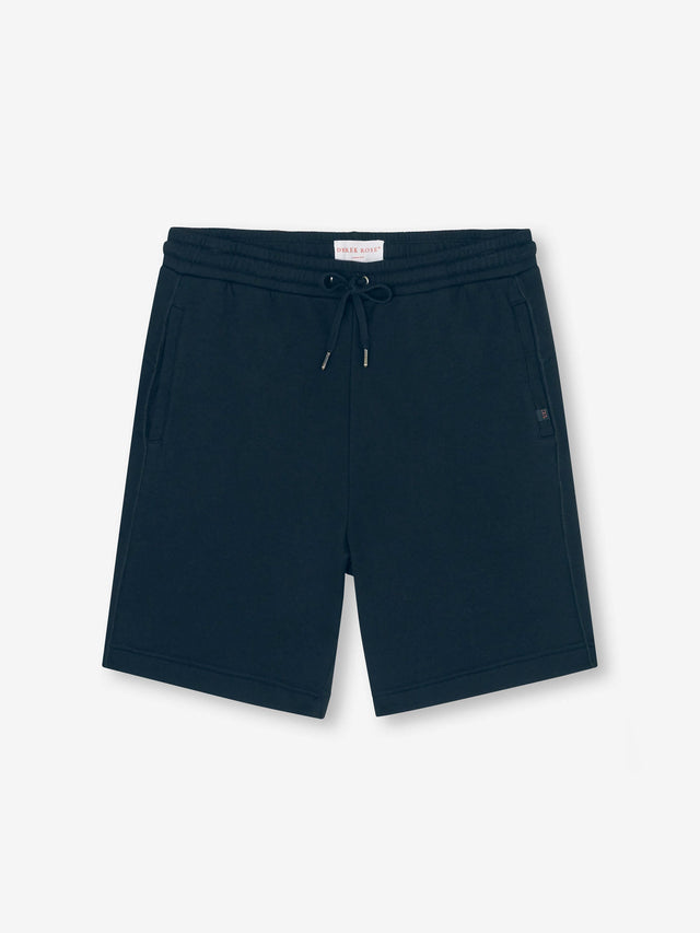 Men's Sweat Shorts Quinn Cotton Modal Navy