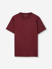 Men's T-Shirt Barny Pima Cotton Burgundy