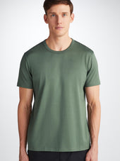 Men S T Shirt Barny Pima Cotton Soft Green