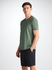 Men S T Shirt Barny Pima Cotton Soft Green