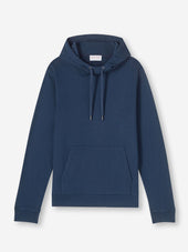 Men's Pullover Hoodie Quinn Cotton Modal Navy