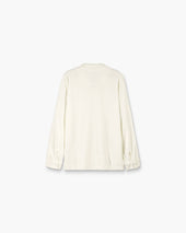 White Terry Camisa Shirt