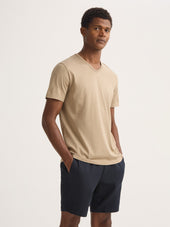 Men S V Neck T Shirt Barny Pima Cotton