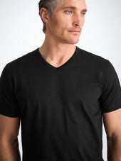 Men S V Neck T Shirt Barny Pima Cotton