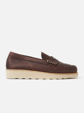 Zardus for Universal Works Brown Leather Reggie Loafer