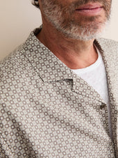 Men S Short Sleeve Shirt London Geo Cross