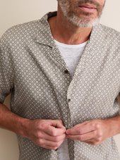Men S Short Sleeve Shirt London Geo Cross