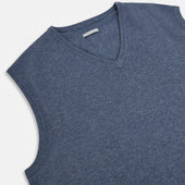 Avio Cashmere V Neck Vest