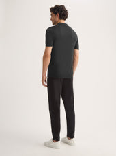Men S Polo Shirt Orson Merino Wool Gray