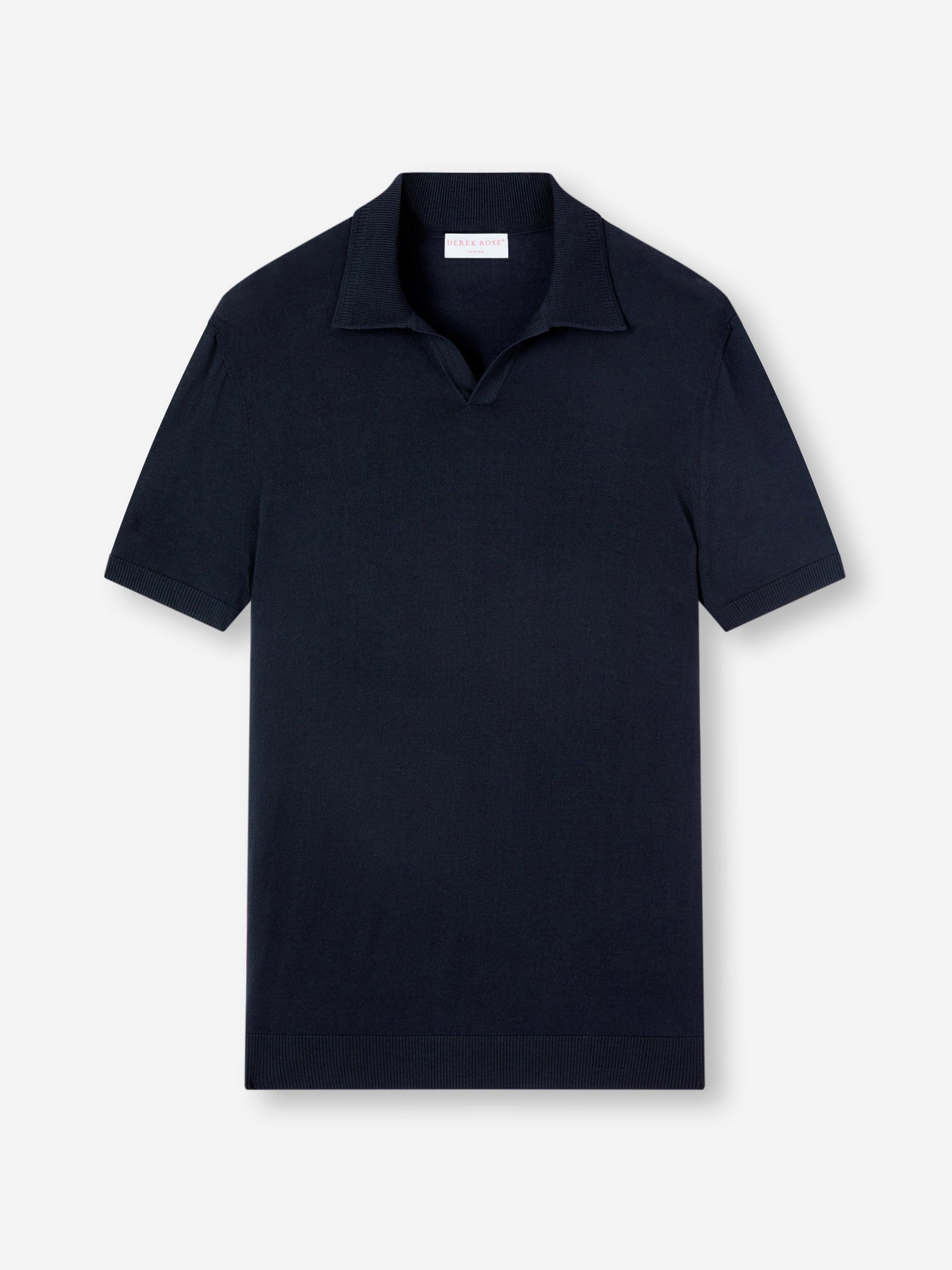 Men S Polo Shirt Orson Merino Wool Blue