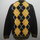 31a Argyle Crew Neck Sweater 100 Aran
