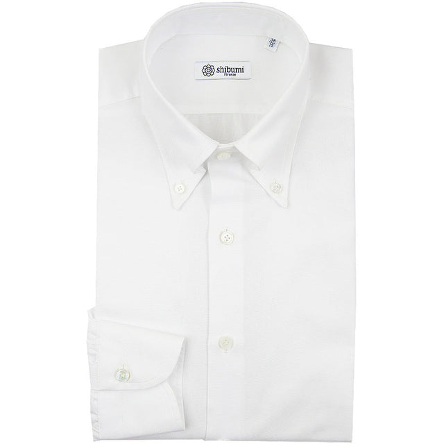 Oxford Button Down Shirt - White - Regular Fit