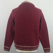 31g Argyle Lumber Cardigan 100 Aran