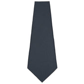 50oz Plain Dyed Bespoke Silk Tie Grey