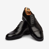 Punch Cap Oxford - Black - Blake Line