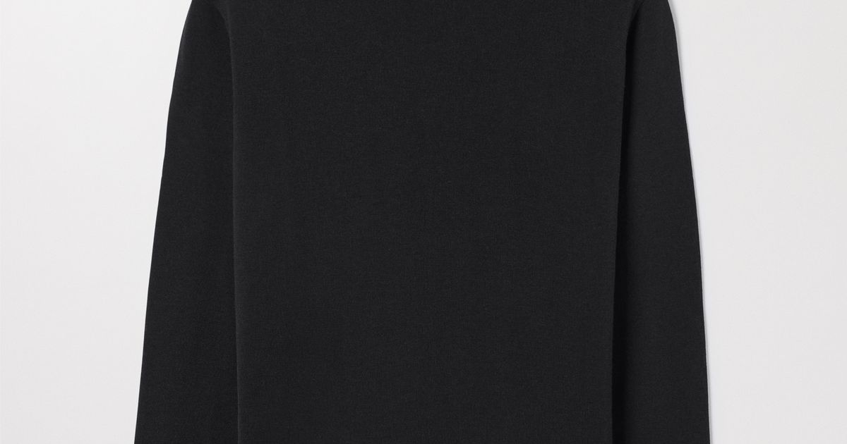 Merino Roll Neck Wool Turtleneck Asket