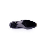 The Queens Elegant Oxford In Dark Blue Crust Calf Leather