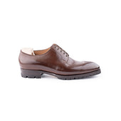 Split Toe Derby With Outdoor Sole In Tabaccho Calf Leather