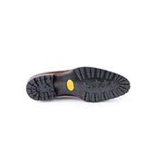 Split Toe Derby With Outdoor Sole In Tabaccho Calf Leather