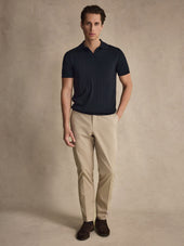Taupe Polo Shirt Slim Fit