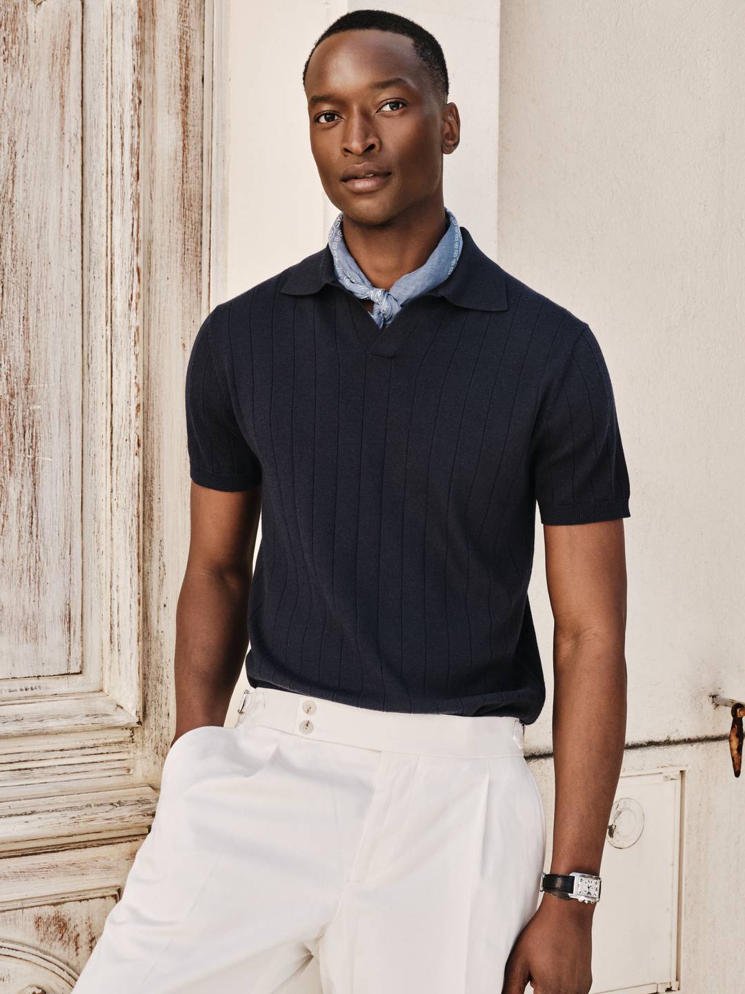 Taupe Polo Shirt Slim Fit