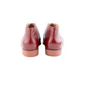 Chukka Boots In Mid Shrunken Calf Leather