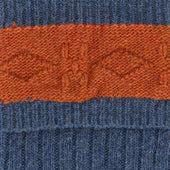 Bleu Orange Laine
