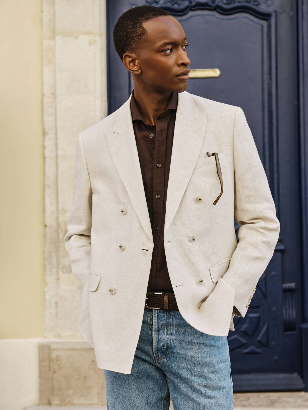 Double Breasted Blazer Tailored Fit