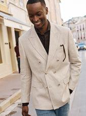 Double Breasted Blazer Tailored Fit