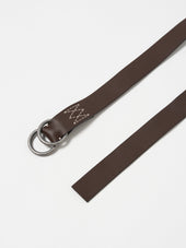 Leather O Ring Belt