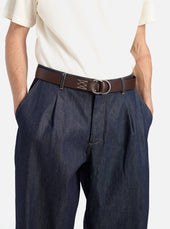 Leather O Ring Belt