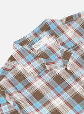 Brown Check 3 Long Pyjama Set