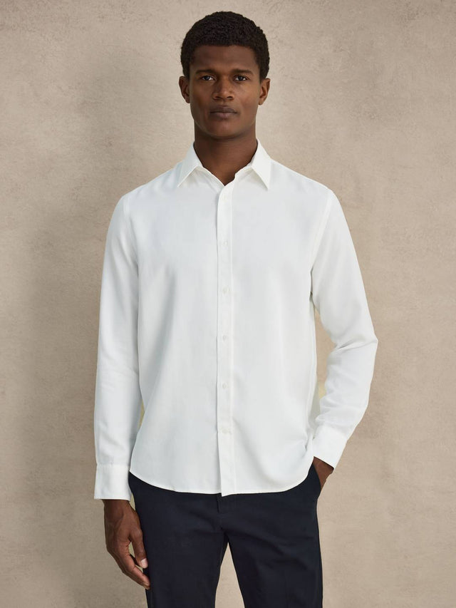 White Lyocell Shirt