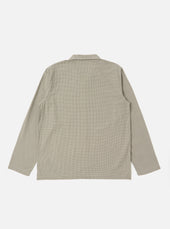 Green Tiny Check Long Pyjama Set