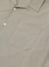 Green Tiny Check Long Pyjama Set